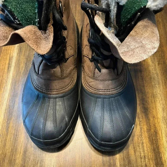 Sorel Caribou Waterproof Winter Snow Boot Size 10 - Picture 3 of 7